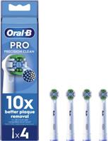 Oral-B Pro Precision Clean Ανταλλακτικές Κεφαλές για Ηλεκτρική Οδοντόβουρτσα Σετ 4τμχ Λευκό