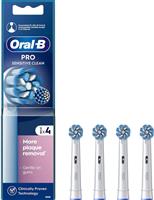Oral-B Sensi Ultra Pro Ανταλλακτικές Κεφαλές για Ηλεκτρική Οδοντόβουρτσα Σετ 4τμχ Λευκό