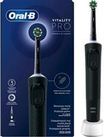 Oral-B Vitality Pro Protect X Clean Ηλεκτρική Οδοντόβουρτσα με Χρονομετρητή Μαύρη