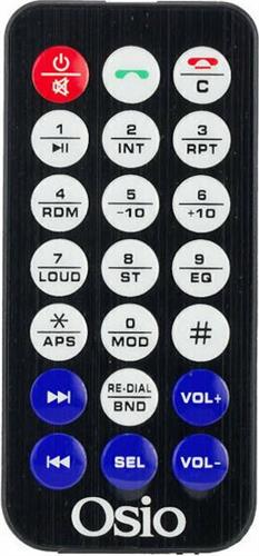 Osio ACO-4540RDS Ηχοσύστημα Αυτοκινήτου Universal 1DIN Bluetooth-USB-AUX 112316-0003