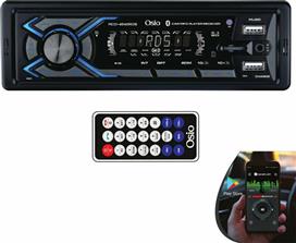 Osio ACO-4540RDS Ηχοσύστημα Αυτοκινήτου Universal 1DIN (Bluetooth/USB/AUX) 112316-0003