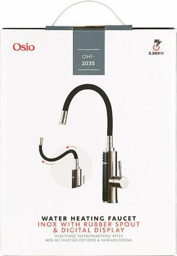 Osio OHF-2035 Ταχυθερμαντήρας Κουζίνας Μονοφασικός 3.3kW
