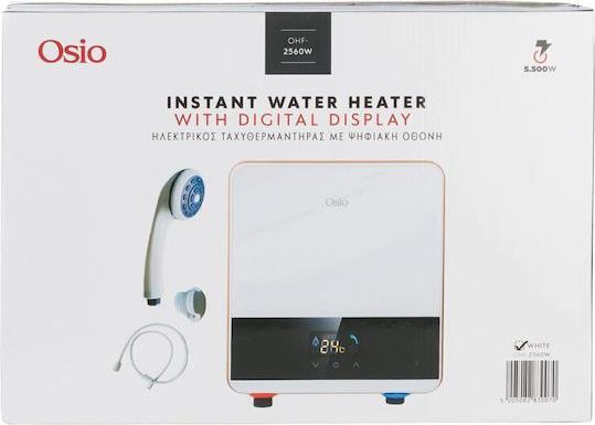Osio OHF-2560W Ταχυθερμοσίφωνας Μπάνιου Ηλεκτρικός Μονοφασικός 5.5kW