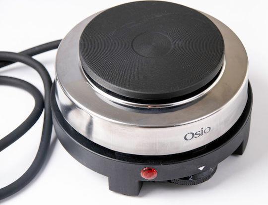 Osio OHP-2410 Επιτραπέζια Εστία Εμαγιέ Μονή Ασημί