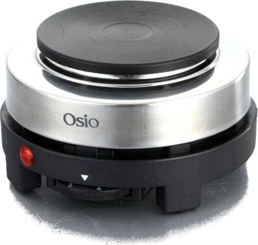 Osio OHP-2410 Επιτραπέζια Εστία Εμαγιέ Μονή Ασημί