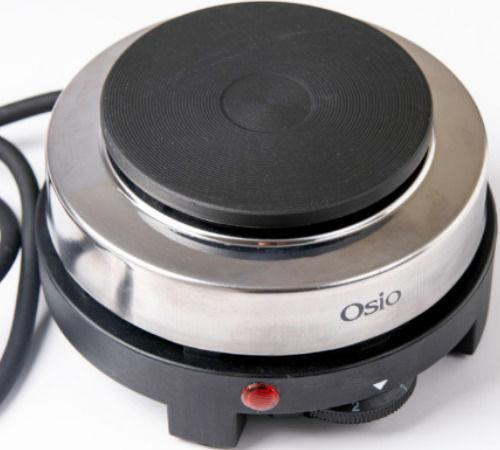 Osio OHP-2410 Επιτραπέζια Εστία Εμαγιέ Μονή Ασημί