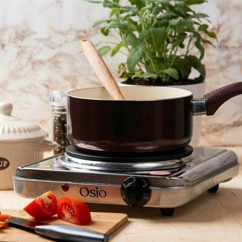 Osio OHP-2418 Επιτραπέζια Εστία Εμαγιέ Μονή Inox