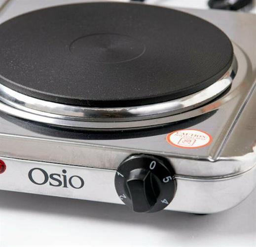 Osio OHP-2418 Επιτραπέζια Εστία Εμαγιέ Μονή Inox