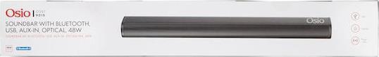 Osio OSBT-9015 Soundbar 48W με Τηλεχειριστήριο Μαύρο 15182-0001