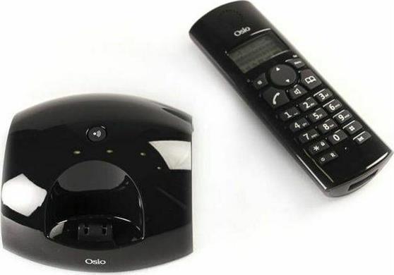 Osio OSD-8610 Ασύρματο Τηλέφωνο με Aνοιχτή Aκρόαση Μαύρο 11987-0001
