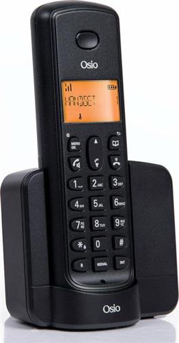 Osio OSD-8910B Ασύρματο Τηλέφωνο με Aνοιχτή Aκρόαση Μαύρο 14587-0107