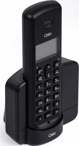 Osio OSD-8910B Ασύρματο Τηλέφωνο με Aνοιχτή Aκρόαση Μαύρο 14587-0107