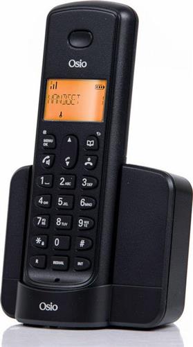 Osio OSD-8910B Ασύρματο Τηλέφωνο με Aνοιχτή Aκρόαση Μαύρο 14587-0107