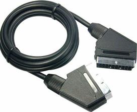 Osio OSK-1165 Cable Scart male-Scart male 1.5m Μαύρο