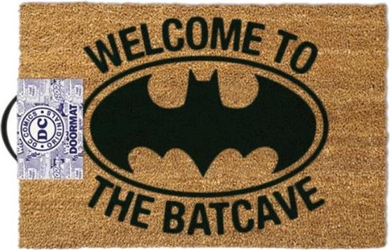 Out of the Blue Πατάκι Εισόδου από Κοκοφοίνικα Welcome To The Batcave Μπεζ 40x60cm 32561