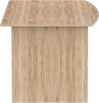 Pakketo Anze Γραφείο Ξύλινο Φυσικό 180x93.5x75cm 248-000014