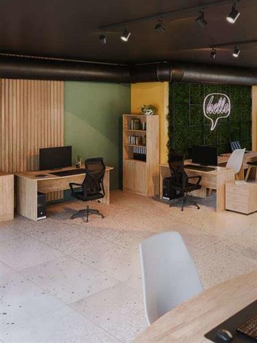 Pakketo Anze Γραφείο Ξύλινο Φυσικό 180x93.5x75cm 248-000014