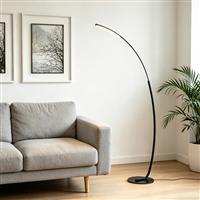 Pakketo Archer LED Φωτιστικό Δαπέδου Υ165xΜ70cm Μαύρο 342-000144