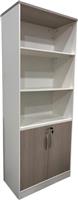 Pakketo Armadi Βιβλιοθήκη Sonoma-Λευκή 80x40x200cm 367-000009