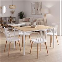 Pakketo Aurora Faragio Τραπεζαρία Σετ 5τμχ 120x75cm 200-001899
