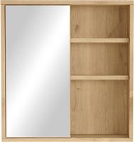 Pakketo Bagno Ντουλάπι Μπάνιου Μ60xΒ14.5xΥ63.6cm Φυσικό Ξύλο 176-000196