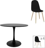 Pakketo Bella-Balou Τραπεζαρία Σετ 5τμχ 100x100cm 200-001428