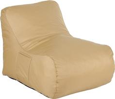 Pakketo Belogan Πουφ Κρεβάτι Αδιάβροχο Μπεζ Απόχρωση 73x94x65cm 020-000020
