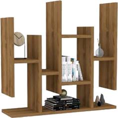 Pakketo Bemba Ράφι Τοίχου Καρυδί 70x19.6x68.8cm 120-000556