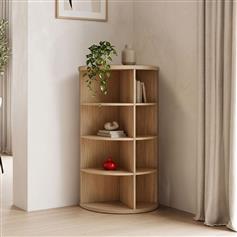 Pakketo Benzal Γωνιακή Βιβλιοθήκη Sonoma 80x30x120cm 431-000011