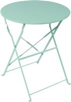 Pakketo Bistro Μεταλλικό Τραπέζι για Μικρούς Εξωτερικούς Χώρους Πτυσσόμενο Μέντα 60x60x71cm 400-000001