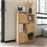 Pakketo Bookel Βιβλιοθήκη Oak 59.5x27.5x89cm 184-000102