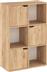 Pakketo Bookel Βιβλιοθήκη Oak 59.5x27.5x89cm 184-000102