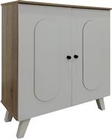 Pakketo Cathi Ξύλινη Παπουτσοθήκη 80x34x95cm 383-000025