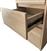 Pakketo Cliner Γραφείο Ξύλινο με Βιβλιοθήκη Sonoma 140x50x180cm 072-000190