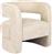 Pakketo Coconda Πολυθρόνα Μπεζ 63x68x71cm 393-000038