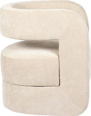 Pakketo Coconda Πολυθρόνα Μπεζ 63x68x71cm 393-000038
