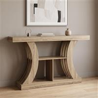 Pakketo Conde Κονσόλα από Μασίφ Ξύλο Sonoma Μ160xΠ30xΥ90cm 049-000128