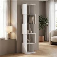 Pakketo Cubik Βιβλιοθήκη Λευκό 35x30x161cm 230-000173
