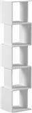 Pakketo Cubik Βιβλιοθήκη Λευκό 35x30x161cm 230-000173