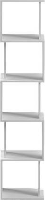 Pakketo Cubik Βιβλιοθήκη Λευκό 35x30x161cm 230-000173