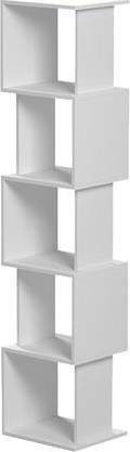 Pakketo Cubik Βιβλιοθήκη Λευκό 35x30x161cm 230-000173