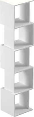 Pakketo Cubik Βιβλιοθήκη Λευκό 35x30x161cm 230-000173