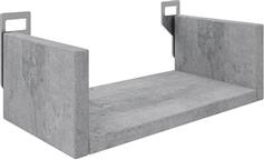 Pakketo Derva Ράφι Τοίχου Γκρι 30x15x10cm 361-000084