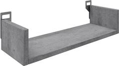 Pakketo Derva Ράφι Τοίχου Γκρι 45x15x10cm 361-000085