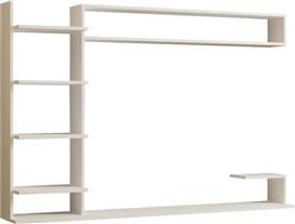 Pakketo Dilan Σύνθετο Σαλονιού Λευκή Μ180xΒ29.6xΥ121.8cm 120-000545
