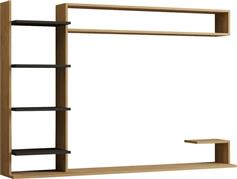 Pakketo Dilan Σύνθετο Σαλονιού Oak-Ανθρακί Μ180xΒ29.6xΥ121.8cm 120-000546