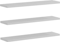 Pakketo Divar Ράφι Τοίχου Λευκή 60x14.5x1.8cm 230-000051