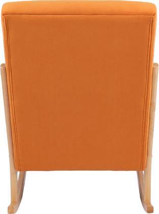 Pakketo Edeldy Πολυθρόνα Κουνιστή Πορτοκαλί 102x66x99cm 393-000035