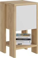 Pakketo Ema Κομοδίνο Ξύλινο Μπεζ 30x30x55cm 119-001218