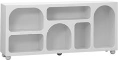Pakketo Emersi Μπουφές από Ξύλο Λευκή Απόχρωση 164x34x76cm 260-000038